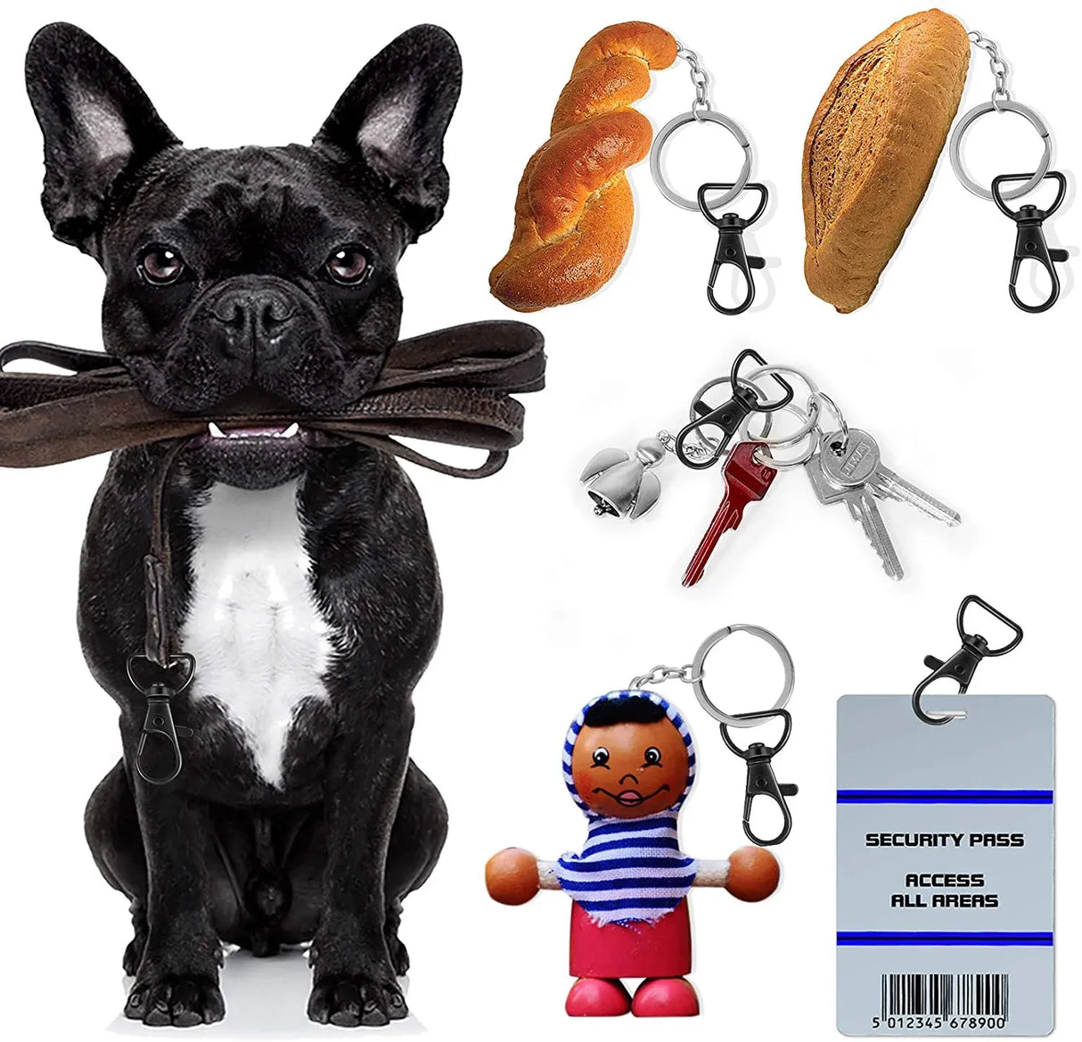 Swivel Snap Hooks with 1 Inch D Ring Lobster Clasps for Tactical Gear and Dog Leashes, 35 Pcs, 25mm, Daily Comfort Use