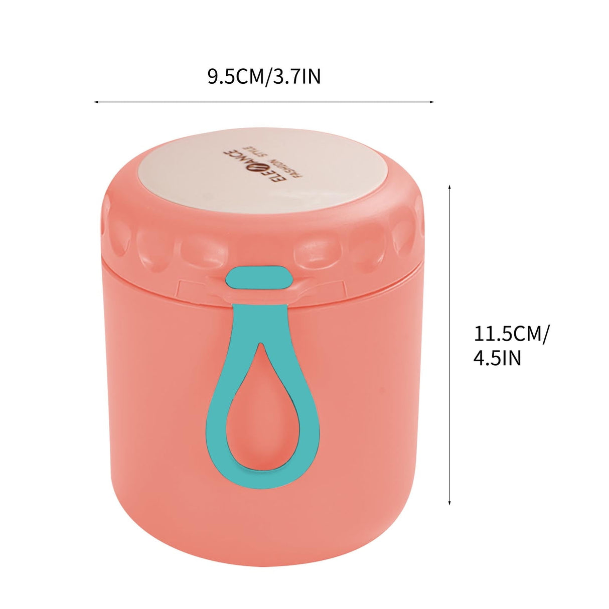 Food Warm Thermal Leakproof Vacuum Stainless Reusable Lunch Box Pink◈18 OZ