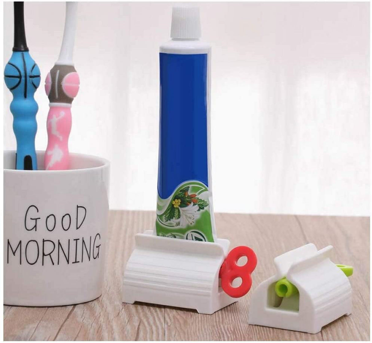 3 Pack Multi Purpose Tube Squeezer Dispenser Bathroom Toothpaste Holder,Hair Color Dye/Cosmetic/Oil Paint Squeezer