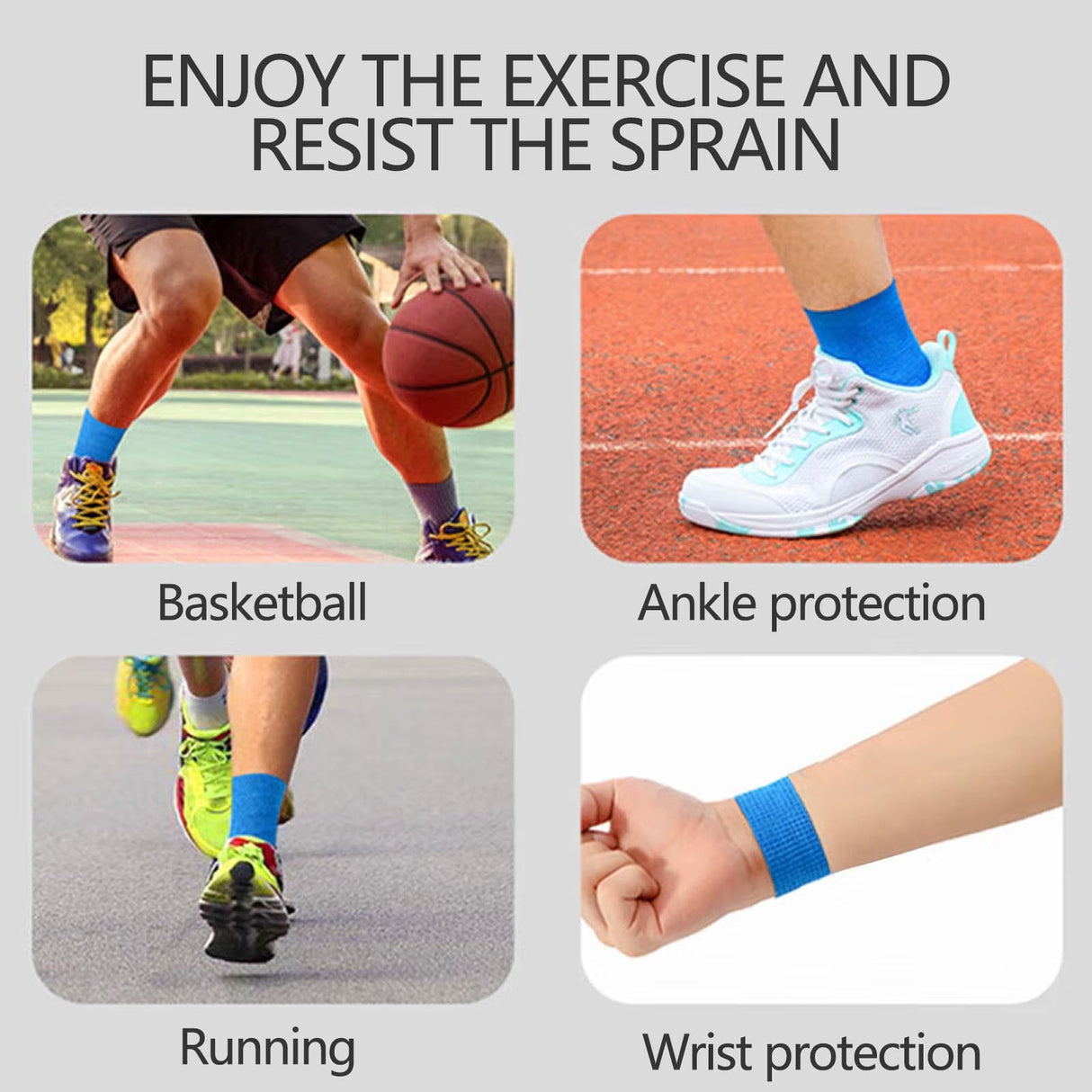 3 Rolls Kinesiology Tape, 3 Colors 1 Inch x 14.8 Feet Athletic Tape, Elastic Muscle Tape, Sports Tape, Thumb, Finger, Wrist, Ankle, Knee Tape for Exercise and Daily Use Green