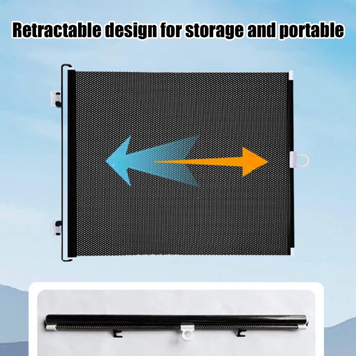 Retractable Baby Gates for Stairs, 50"Wide Dog Gate for Doorways, 16"/20"Tall No-Punch Jumping Proof Pet Fence Safety Essentials for Stairs, Toddler, Dogs, Pets, Indoor Outdoor L