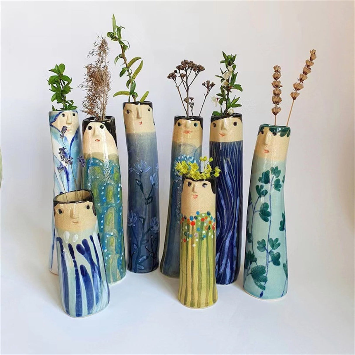 Flower Vase Resin Vases for Centerpieces, Home & Garden Arrangements, Versatile & Durable Essential for Modern & Classic Styles Available, Small Vases Home Decor, Artificial Flowers VASE-H