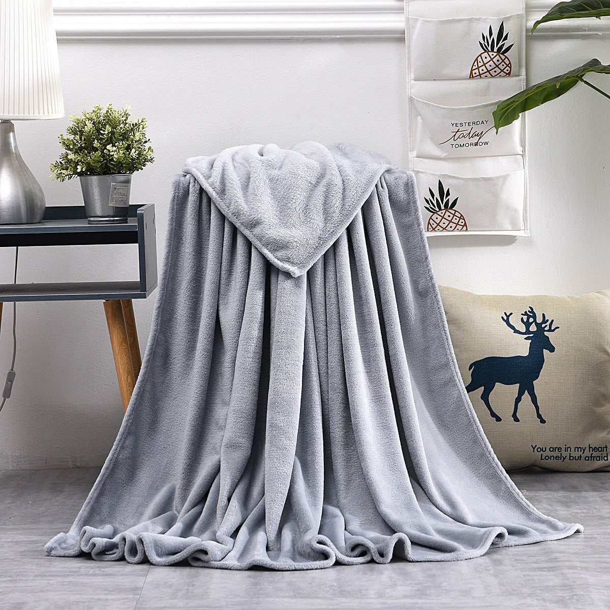Bath Sheets Towels for Adults 19.6x27.5 Inch Super Absorbent Soft Plush Pool Towel, Bath Towel Bath Sheets for Bathroom Pool Beach Gray#S