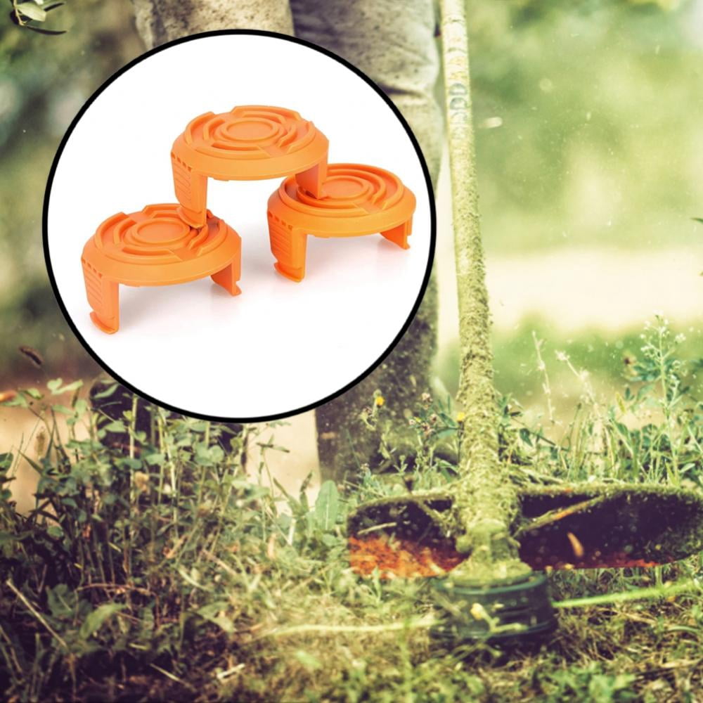 Spool Cap Cover for Worx,Trimmer Replacement Spool Cap Covers for Worx,Suitable for Worx Weed Eater (3 Pack)