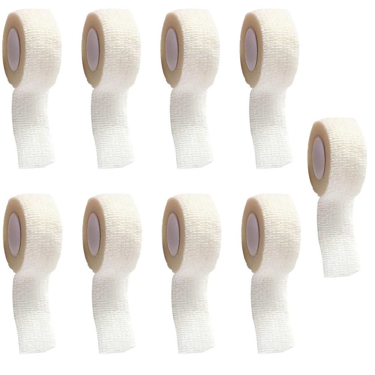 Finger Bandage , Finger Protection, Anti-Wear Hand Tape, Learning Tools, Self-Adhesive Finger Guards, 9 Pack 1"Self Adhesive Wrap Self Stick Wrap for Ankle Wrist Finger Z1-A