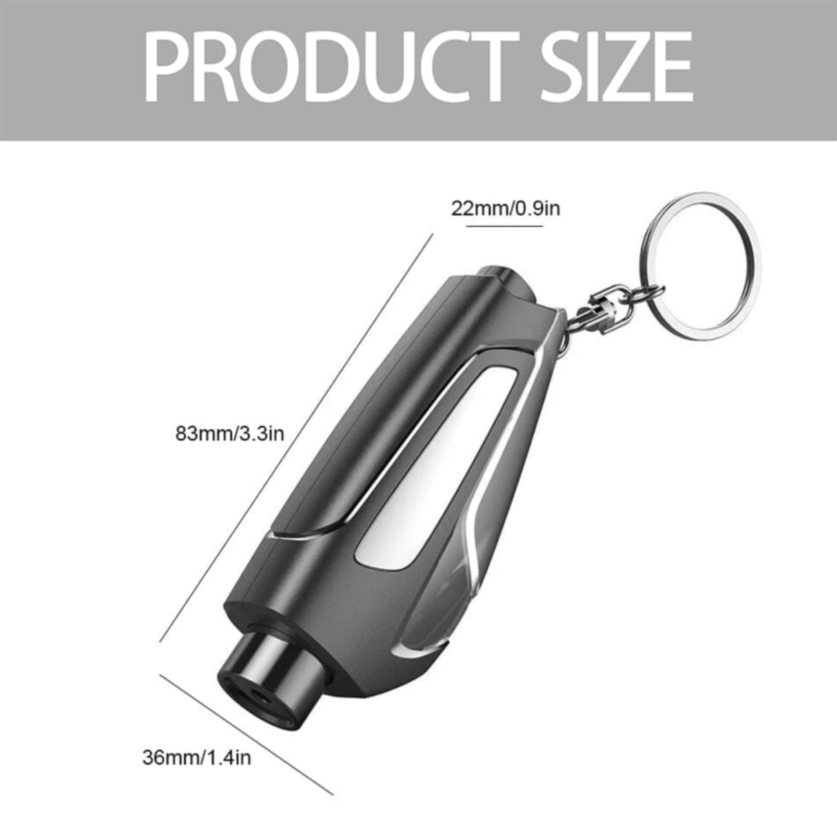 In 1 Car Window Glass Breaker Blue a , 1x Car Window Breaker Car Hammer Mini Window Belt Cutting Multi Functional Escape Hammer God Device Car Emergency Kit 3.9" x 3.9" x 1.2" Black