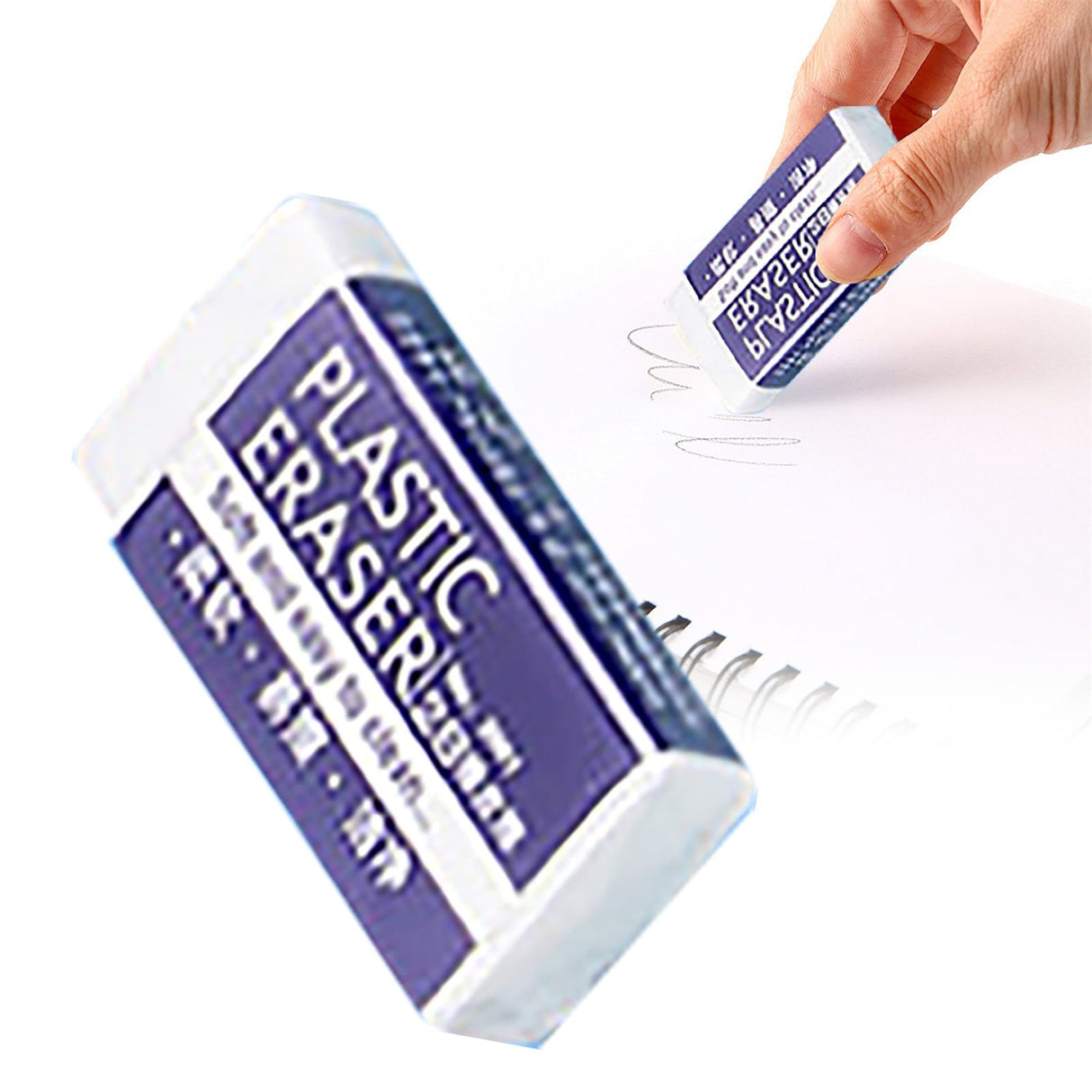 Stationery 2B Eraser stǔdənt Chǐ-ldrən Eraser Art Sketch Painting Pencil Eraser Learning Stationery, 6 Erasers Stationery 2B eraser Small S*6
