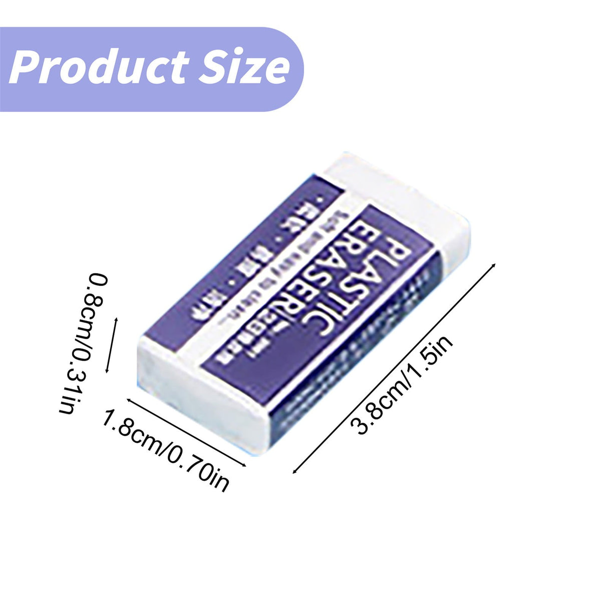 Stationery 2B Eraser stǔdənt Chǐ-ldrən Eraser Art Sketch Painting Pencil Eraser Learning Stationery, 6 Erasers Stationery 2B eraser Small S*6