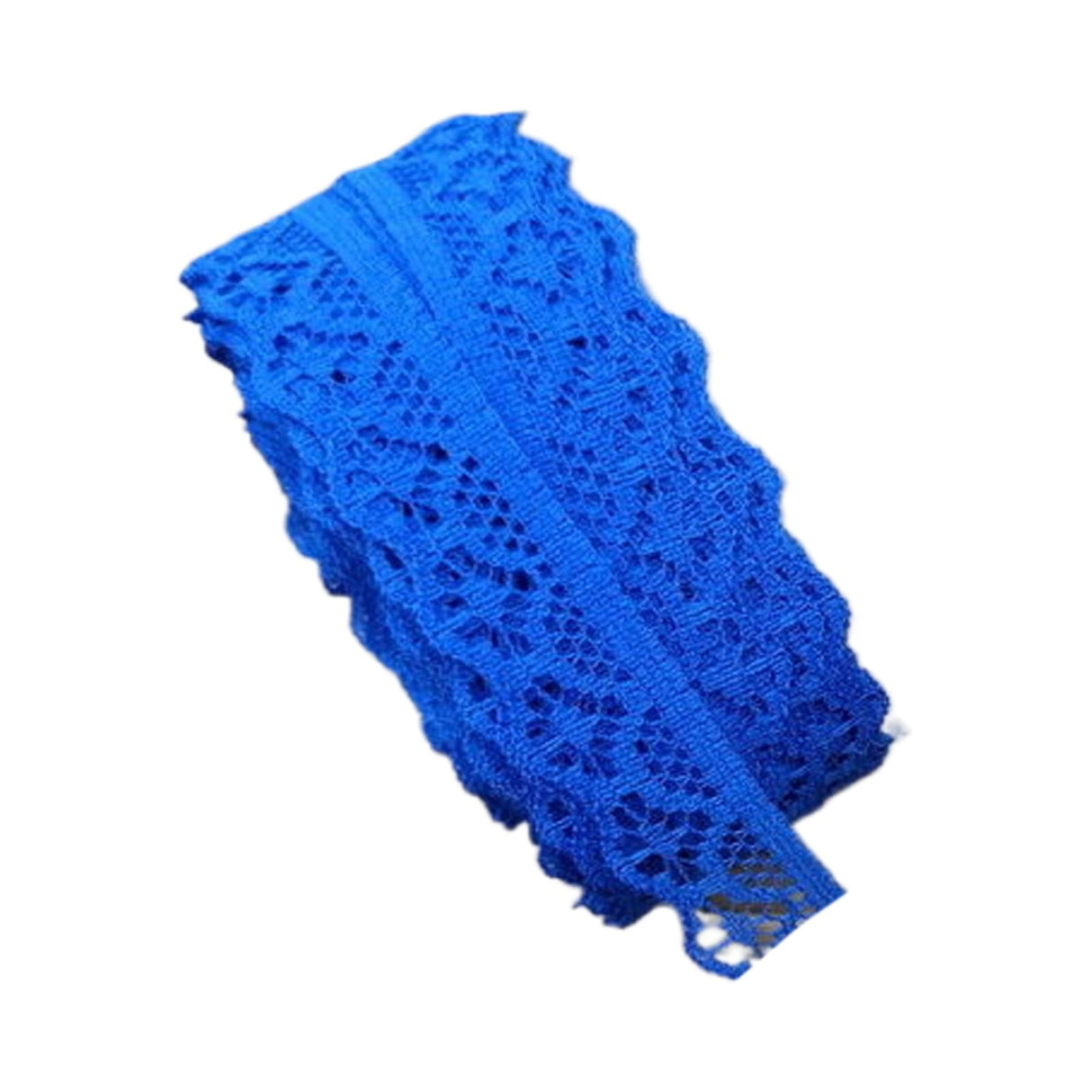 10 Yards Lace Ribbon 15mm Wide Trim Diy Fabric Decorative Sewing Rope Lace Cloth Strips Earrings Clothing Decoration Diy Handmade Hair Accessories Hairbands, 1 Roll of Lace Ribbon Lace Ribbon Blue