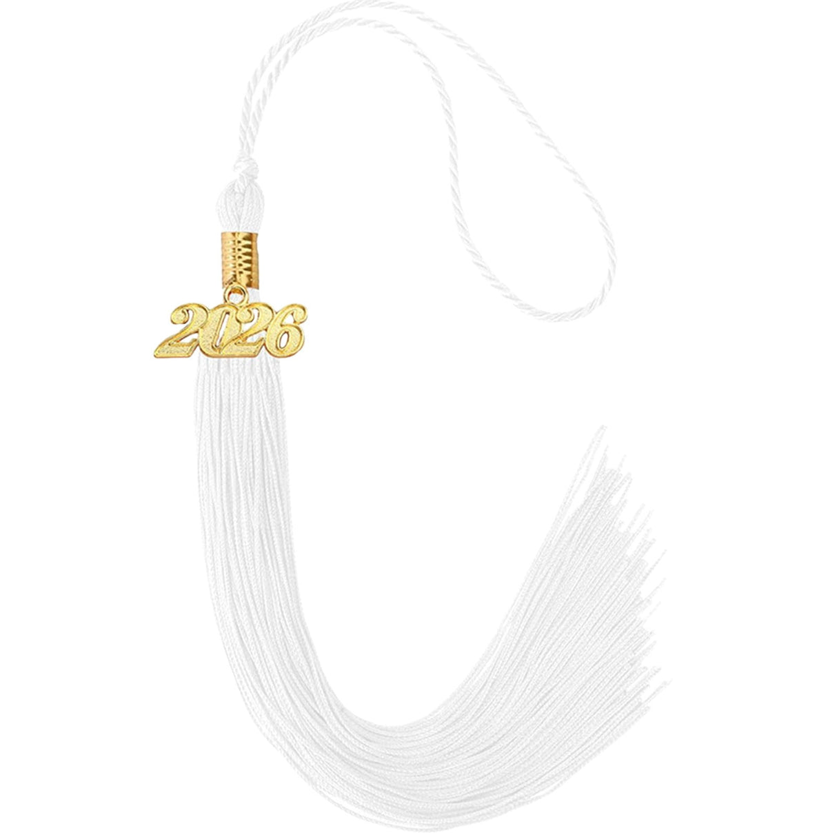 2026 Tassel Graduation, White Graduation Tassel, Tassel Charms for Graduations Cap Decorations, Tassels Memorial Grad Cords Class of 2026 High School Graduate Hat Ceremonies Accessories 1pc 2026 Graduation Season Hat Tassel Pendant Purple