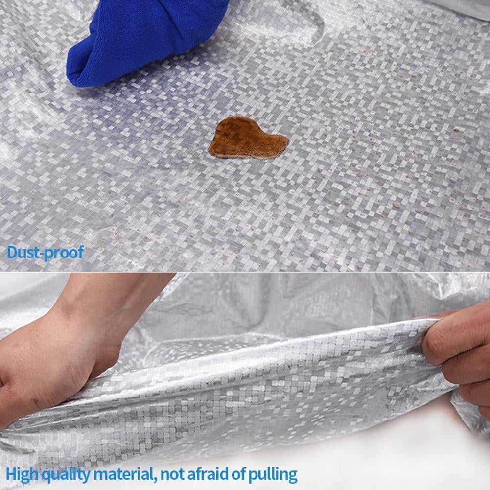 Waterproof Car Cover All Weather for Automobiles, Outdoor Sun UV Rain Dust Wind Snow Protection for sedan