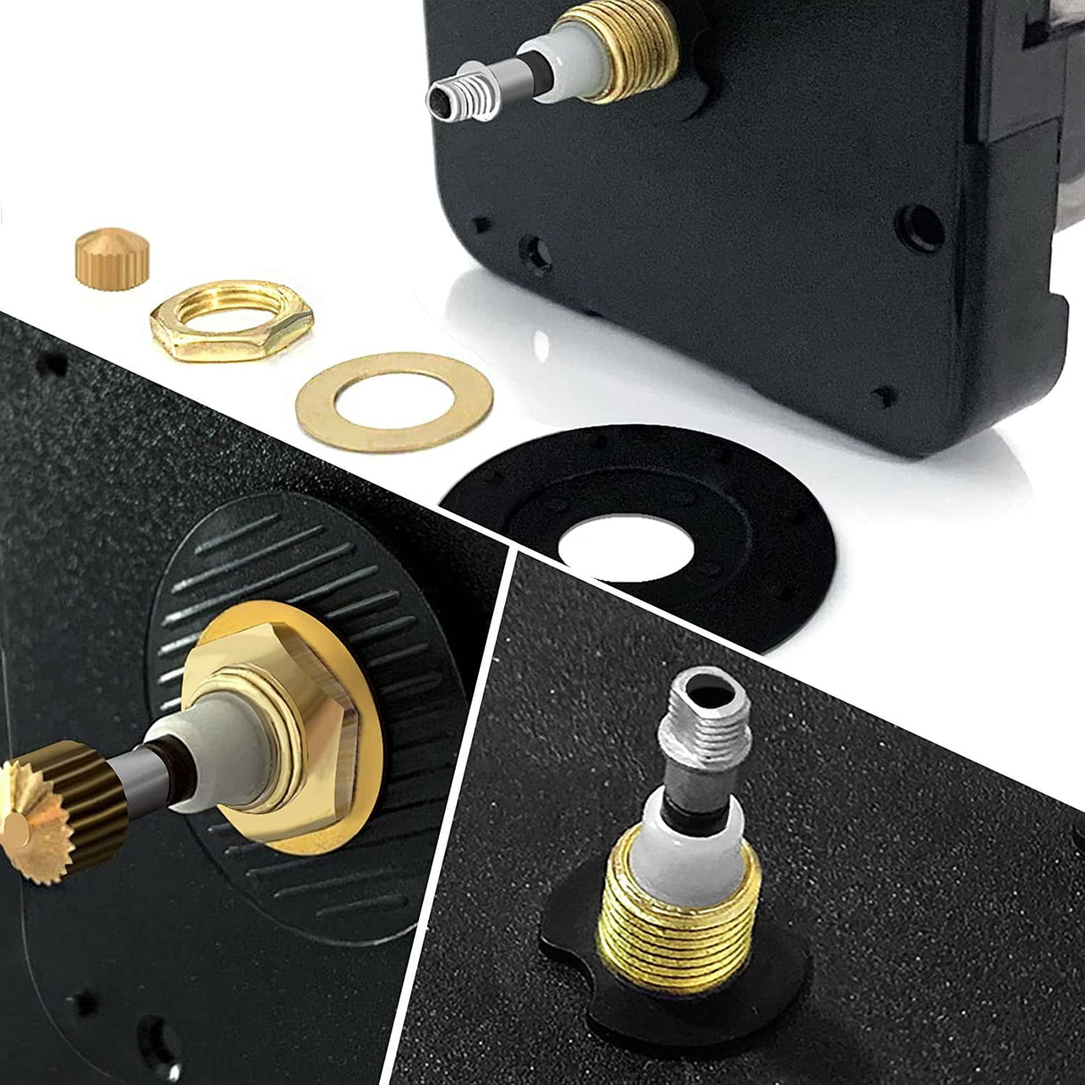 Quartz DIY Wall Clock Movement Mechanisms Battery Powered DIY Repair Parts Replacement