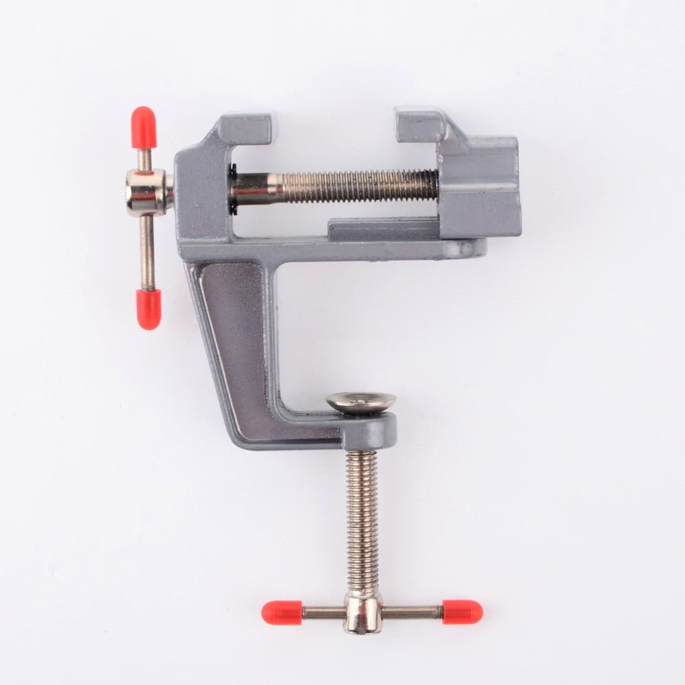Bench Vice Table Vice Vise Hobby Lock Swivel Aluminum Craft Jewelry Clamp Other, Screwdriverclearance Sale, 1 Table Vise Silver