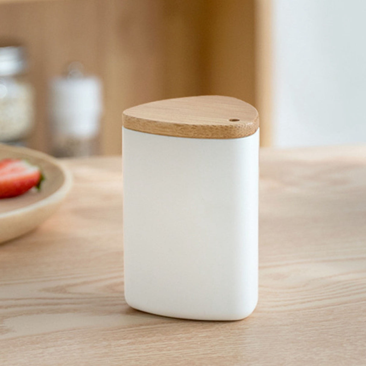 Storage Containers ! Toothpick Container Toothpick Storage Box Home Hotel Simple White Toothpick Bottle Suitable for Family Restaurant Hotel, Include 1*Toothpick Box AS shown