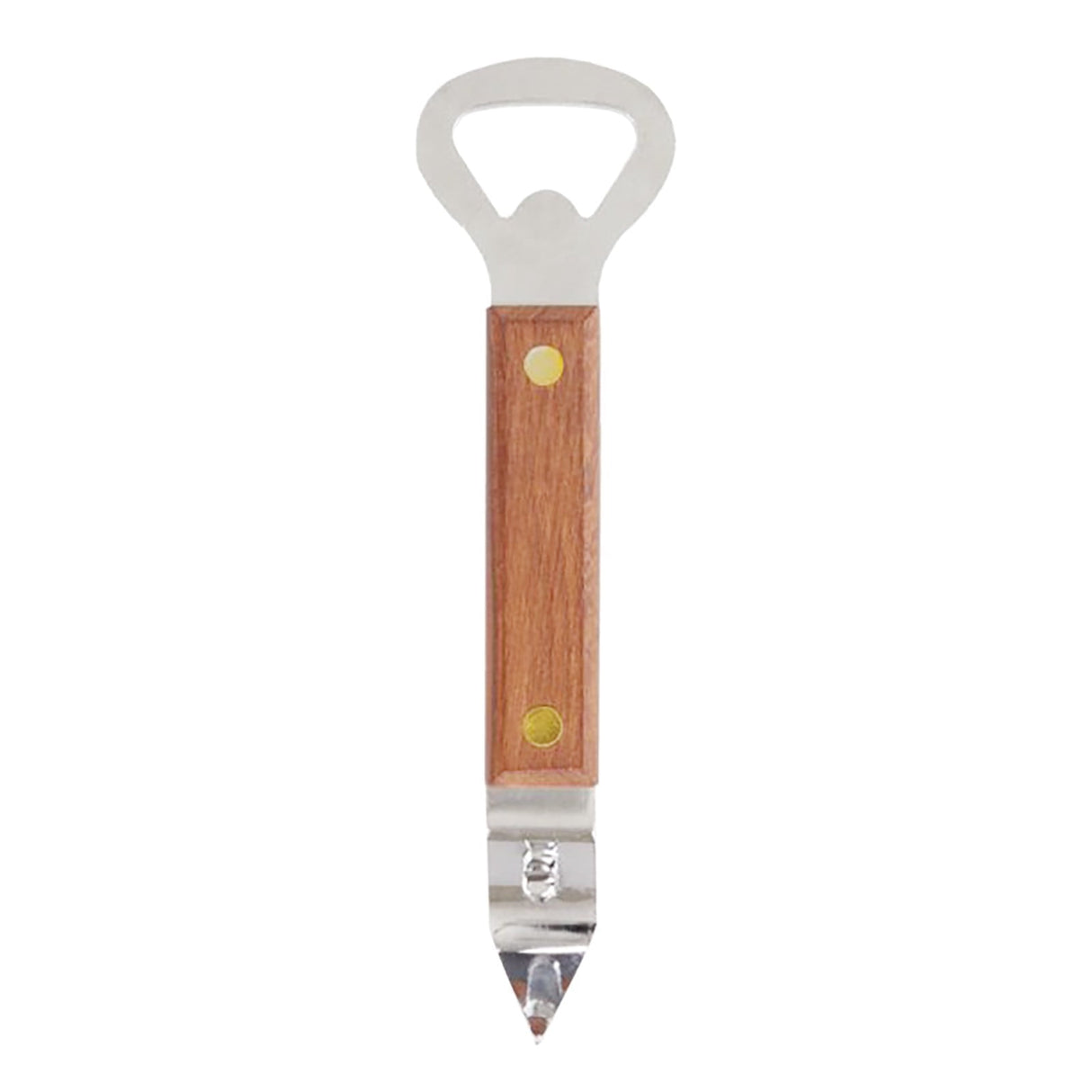 Bottle and Can Openers ! Beer Opener with Wooden Handle Can Openers are Used for Kitchen Miscellaneous Items, Bottle Opener Promotion Include 1Pc Small Household Can Opener Brown