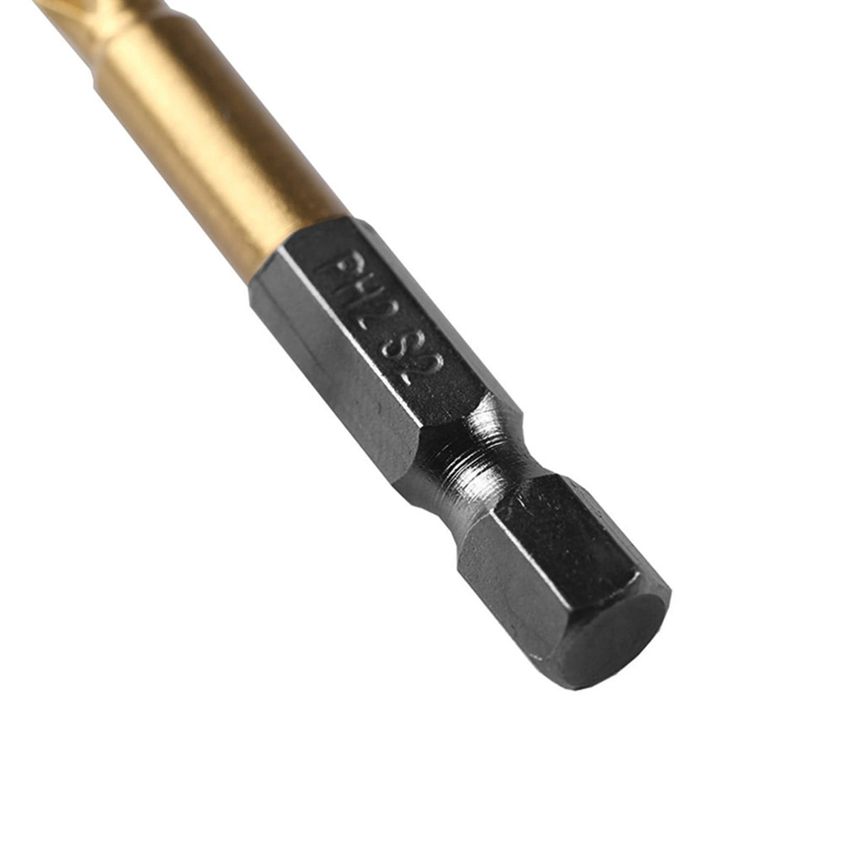 Drill Bits and Accessories ! Titanium-Plated Non-Slip Cross Bit S2 5-Pack, 5Pcs 1/4 Hex Shank Magnetic Non-Slip Ph2 Phillips Cross Head Screwdriver Bit, include 5X Screwdriver A