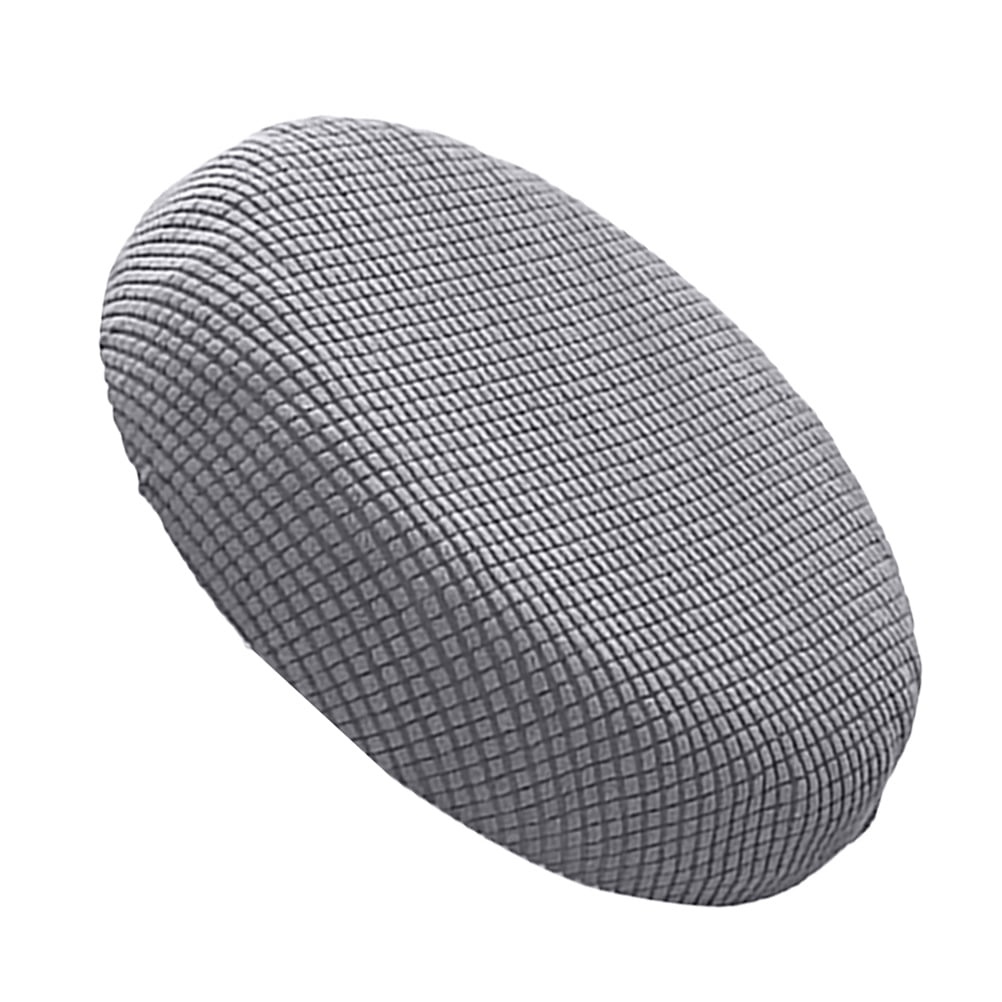 Bar Stool Covers Stretchy Round Chair Covers Slipcover Washable Stool Cushion Elastic Bar Chair Covers 2.50X1.50X1.00CM Grey