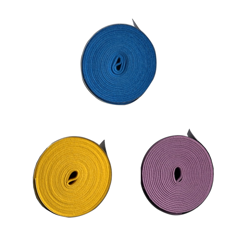 Tennis Racket Grip Tape Sticky Fabric 10Pack 1In 10pcs Assorted Color