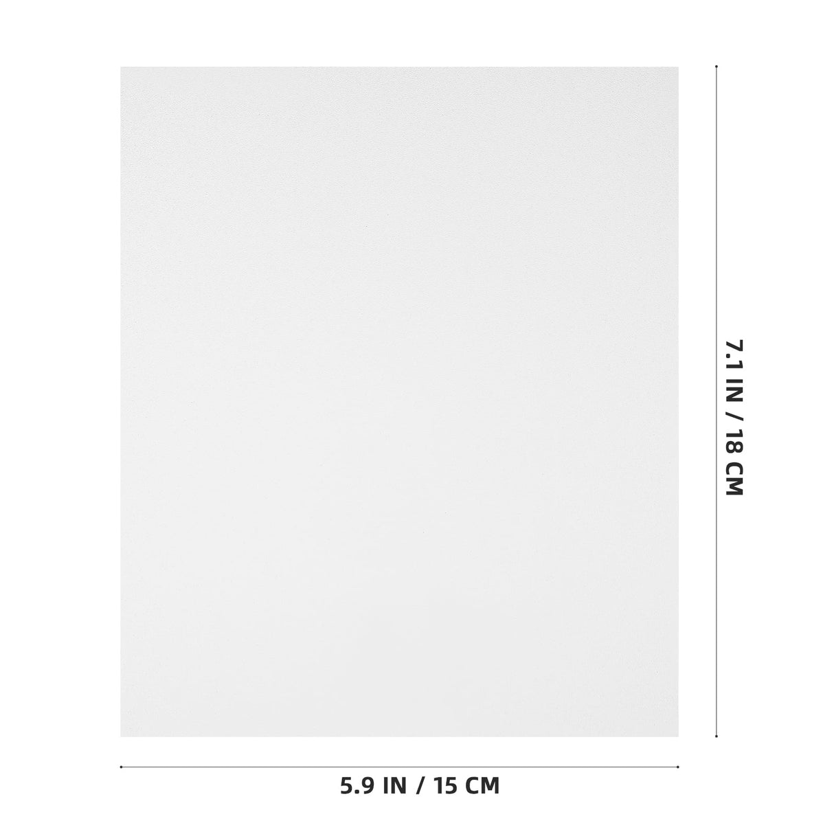 12pcs Blank Transparent Stencil DIY Square Template Blank Stencil Material for Home Shop Size 1 Transparent