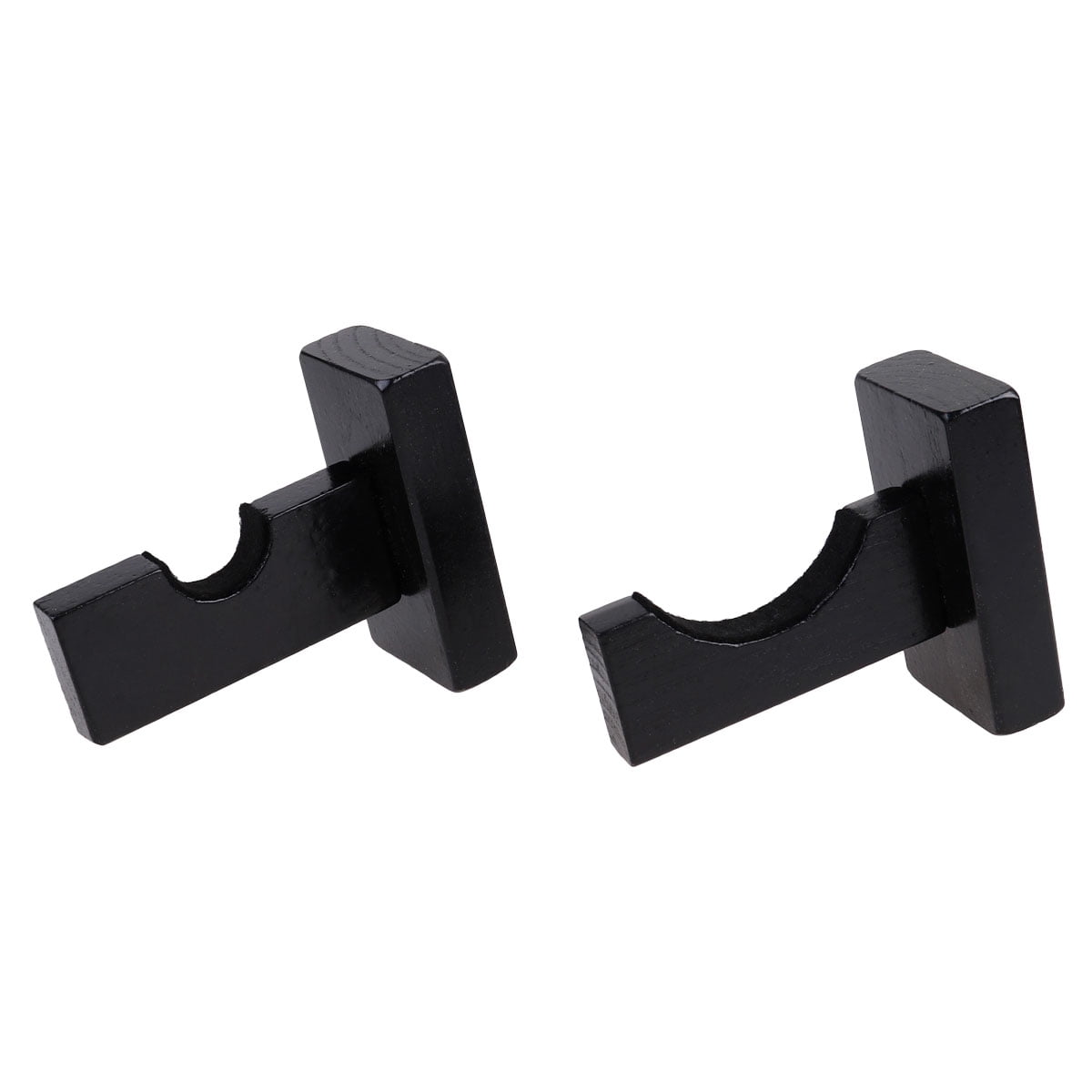 Baseball Bat Display Hanger Wall Mounted Horizontal Baseball Bat Holder Hockey Wall Container for Home Office M Black