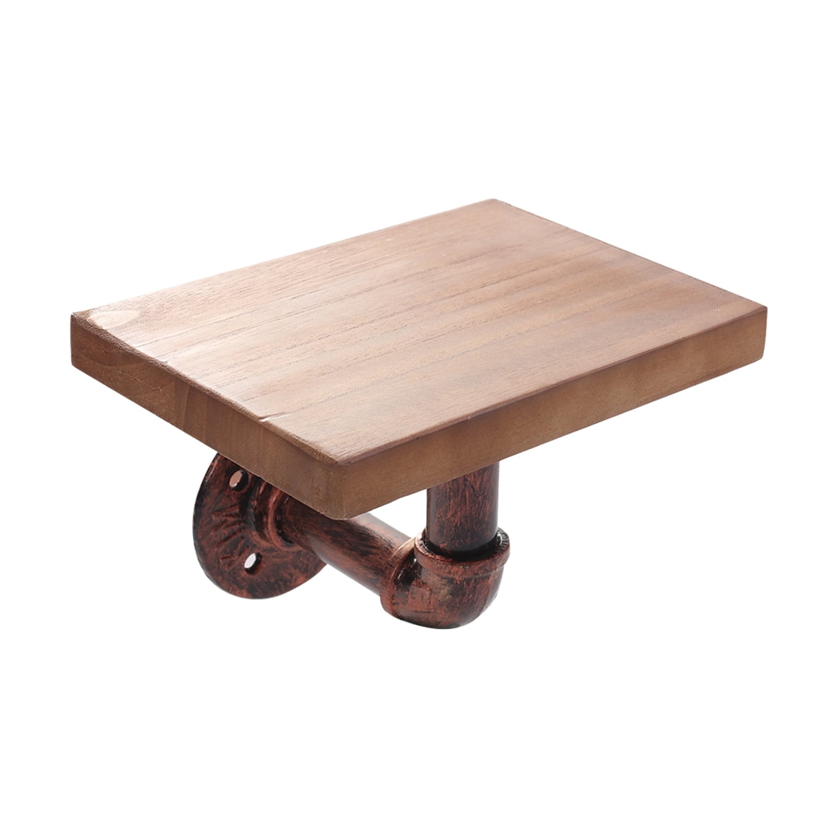 Hanging Shelf Wooden Material For Study 1Pcs 7.9X5.9X0.8In 20.00X15.00X2.00CM Brown