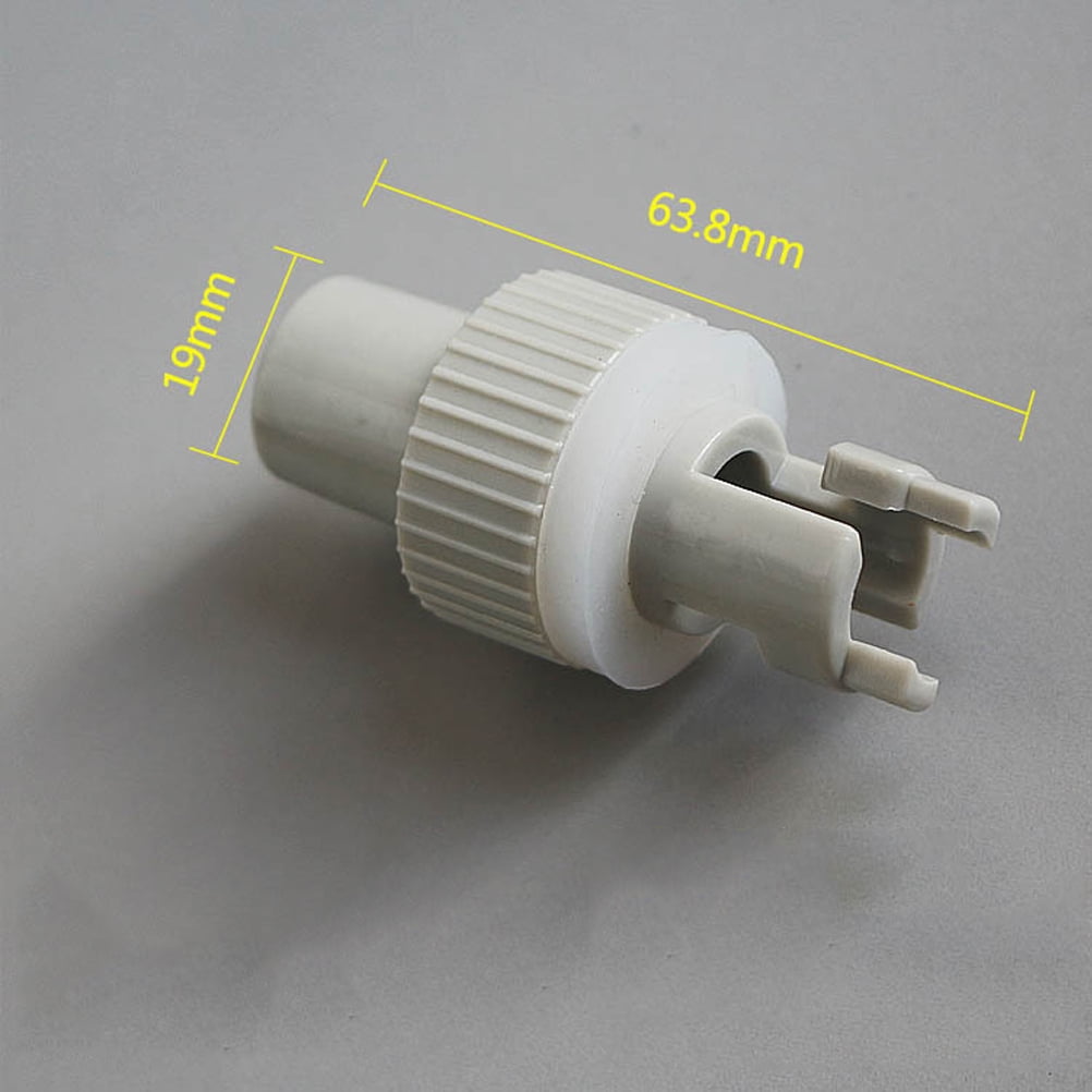 Worgeous Inflatable Pool Pump Adapter Bed Row Inflatable Rowing Boat Air Adaptor Board Stand Up Paddle Kayak Surfing Accessory White