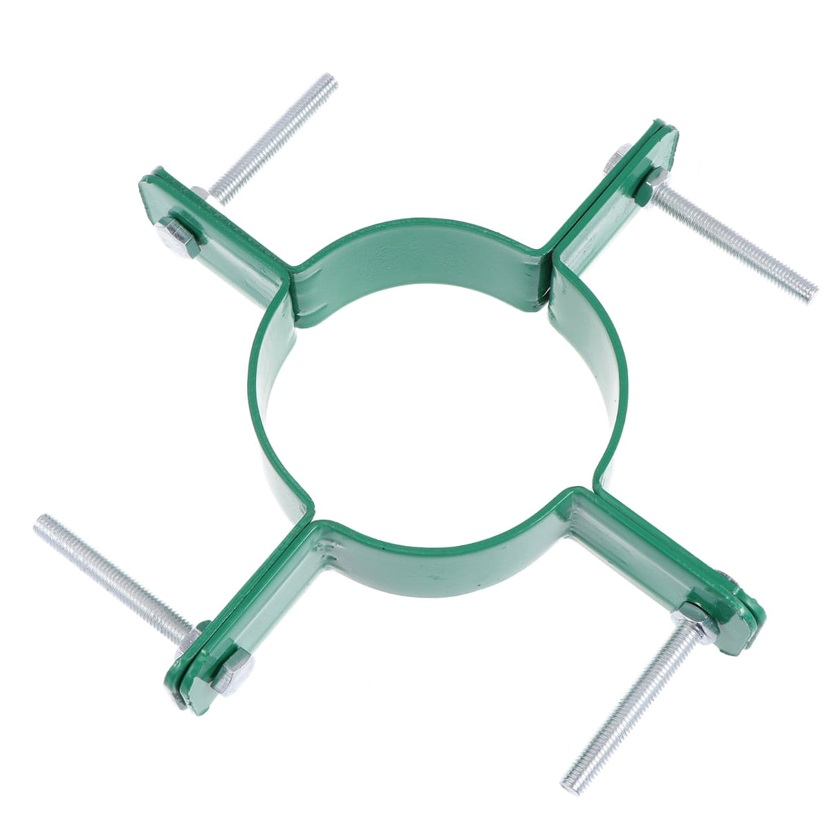 Durable Iron Tree Fixator for Outdoor Use with Easy Application Green Color 15cm Diameter
