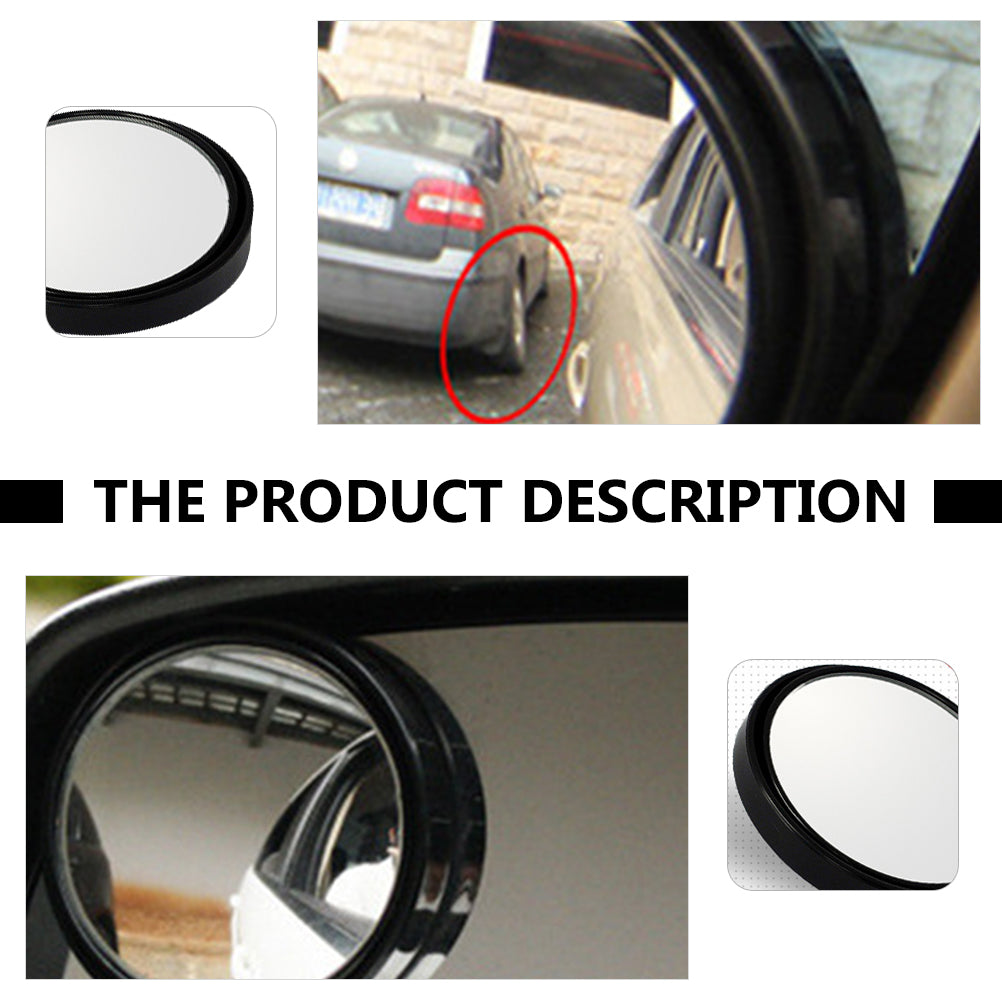 Car Wide-Angle Rearview Mirror Safe Driving 1Pack