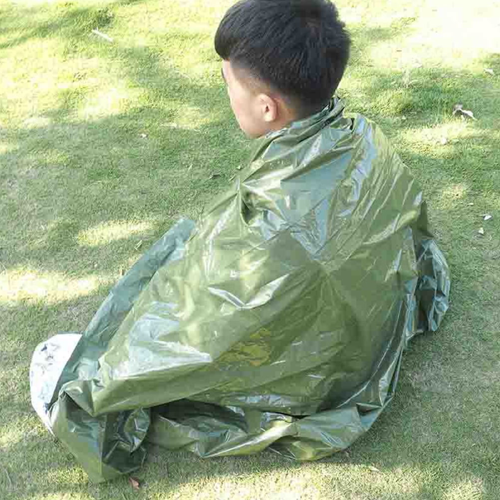 Worgeous 3 Pcs Camping Foldable Sleeping Emergency Blanket Outdoor Travel