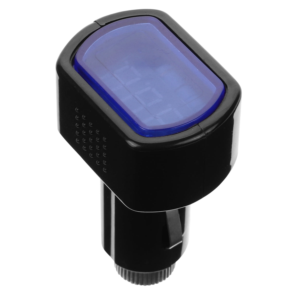 Worgeous Car Voltmeter Digital Voltage Tester Vehicle Gauge Monitor Black