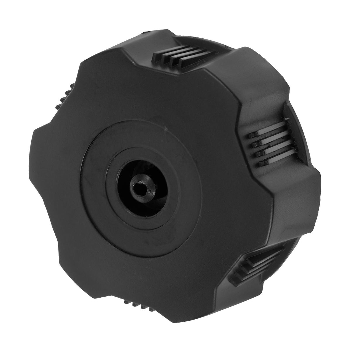 Universal Motorcycle Gas Tank Cap Black 1Pack 2.4X2.4X0.75In