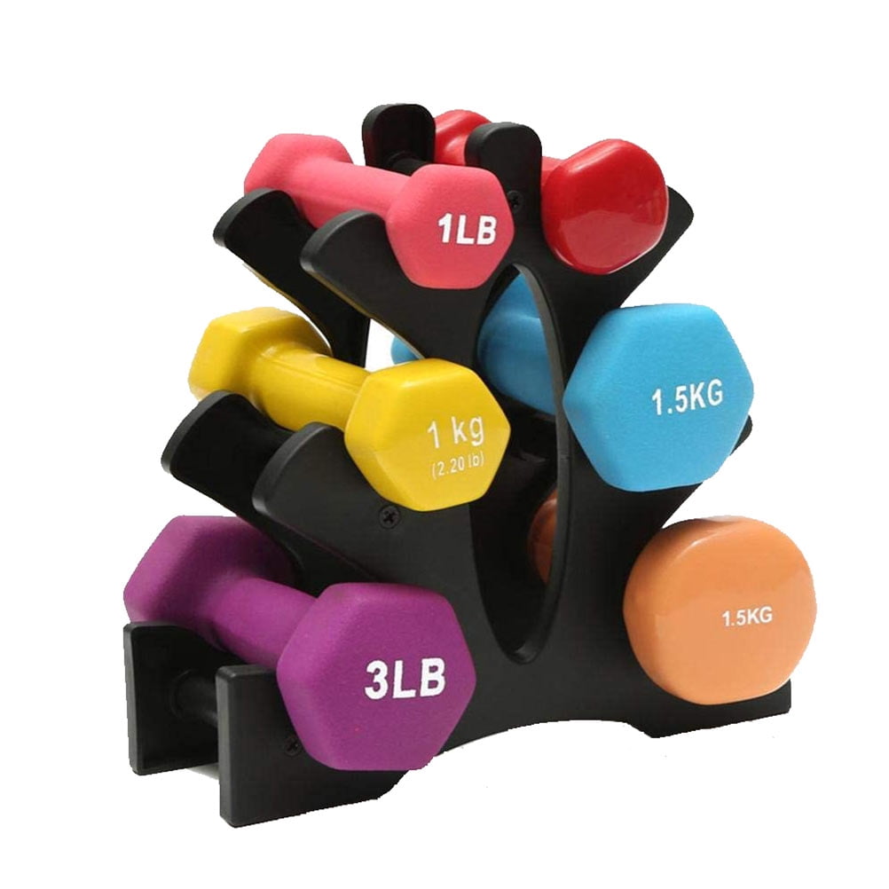 1Pc Dumbbell Bracket Practical Dumbbell Display Rack Dumbbell Storage Stand
