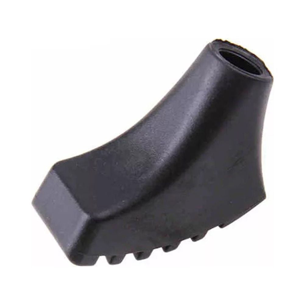 Trekking Pole Foot Cover Walking Pole Tips Black 10PCS 2.2x0.7in