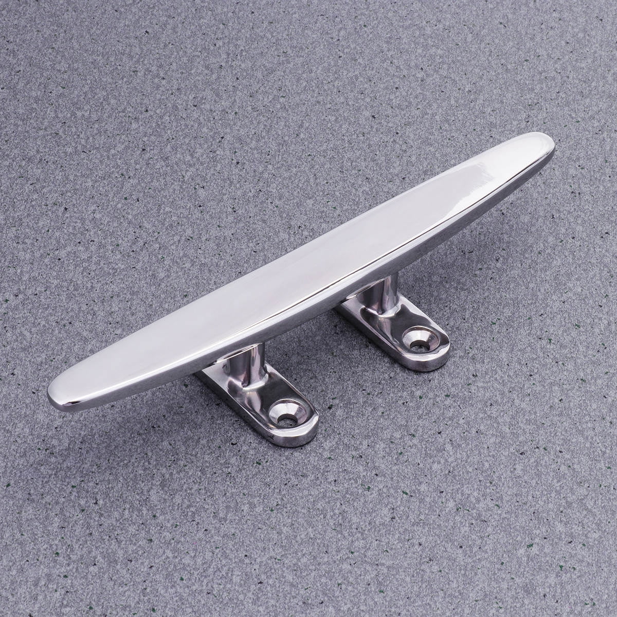 1Set Marine Grade Stainless Steel Boat Cleat for Boating 8 Inches