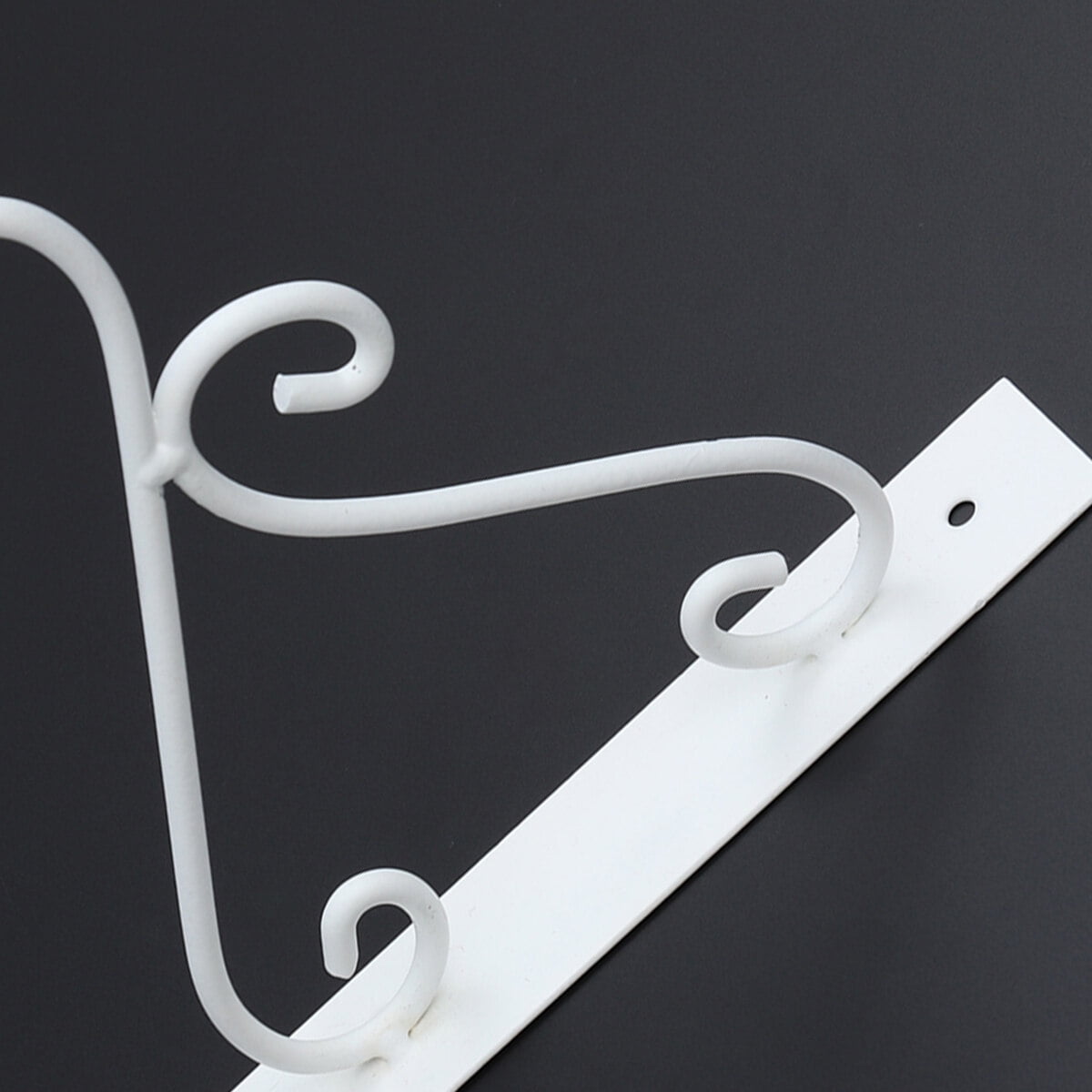 Outdoor Hanging Bracket Flower Basket Hanging Hook Iron 1 Piece