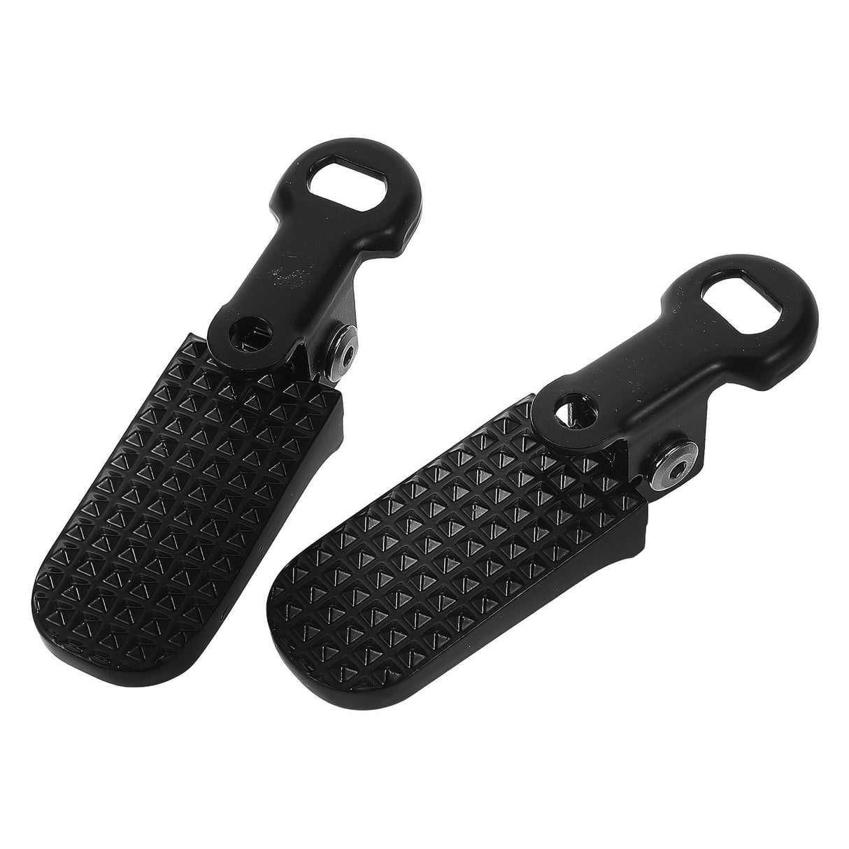 1 Pair Metal Peg Pedal Non Slip Foldable Aluminium Iron For Cyclists Outdoor Riding