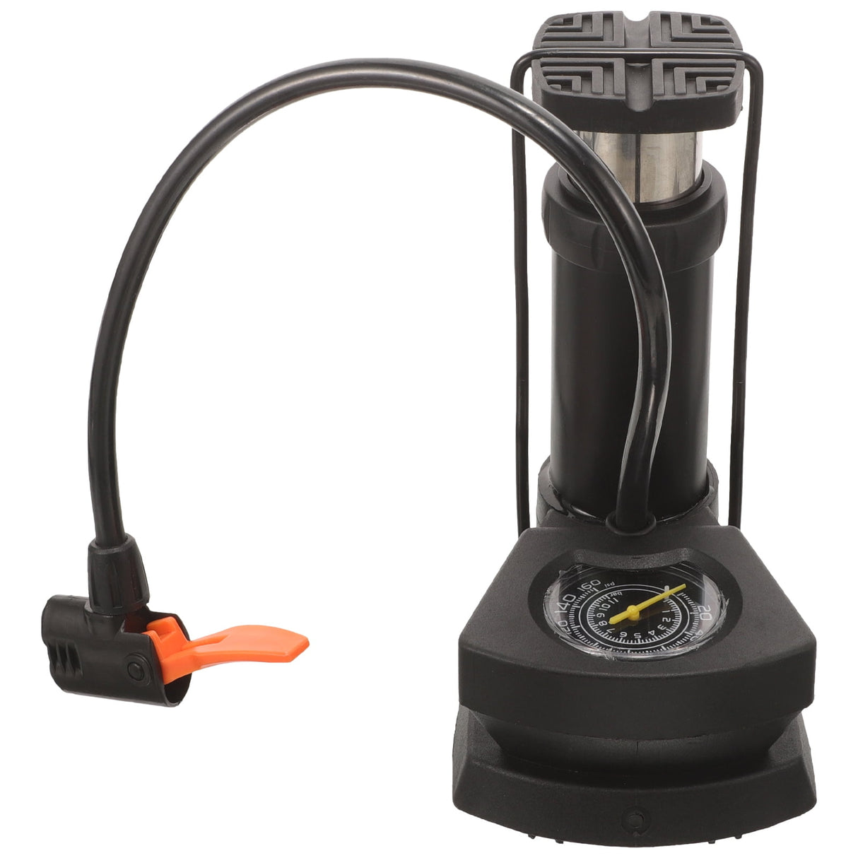 Electric Bike Air Pump Aluminium Alloy 1Set 10.6X5.1X1.9In