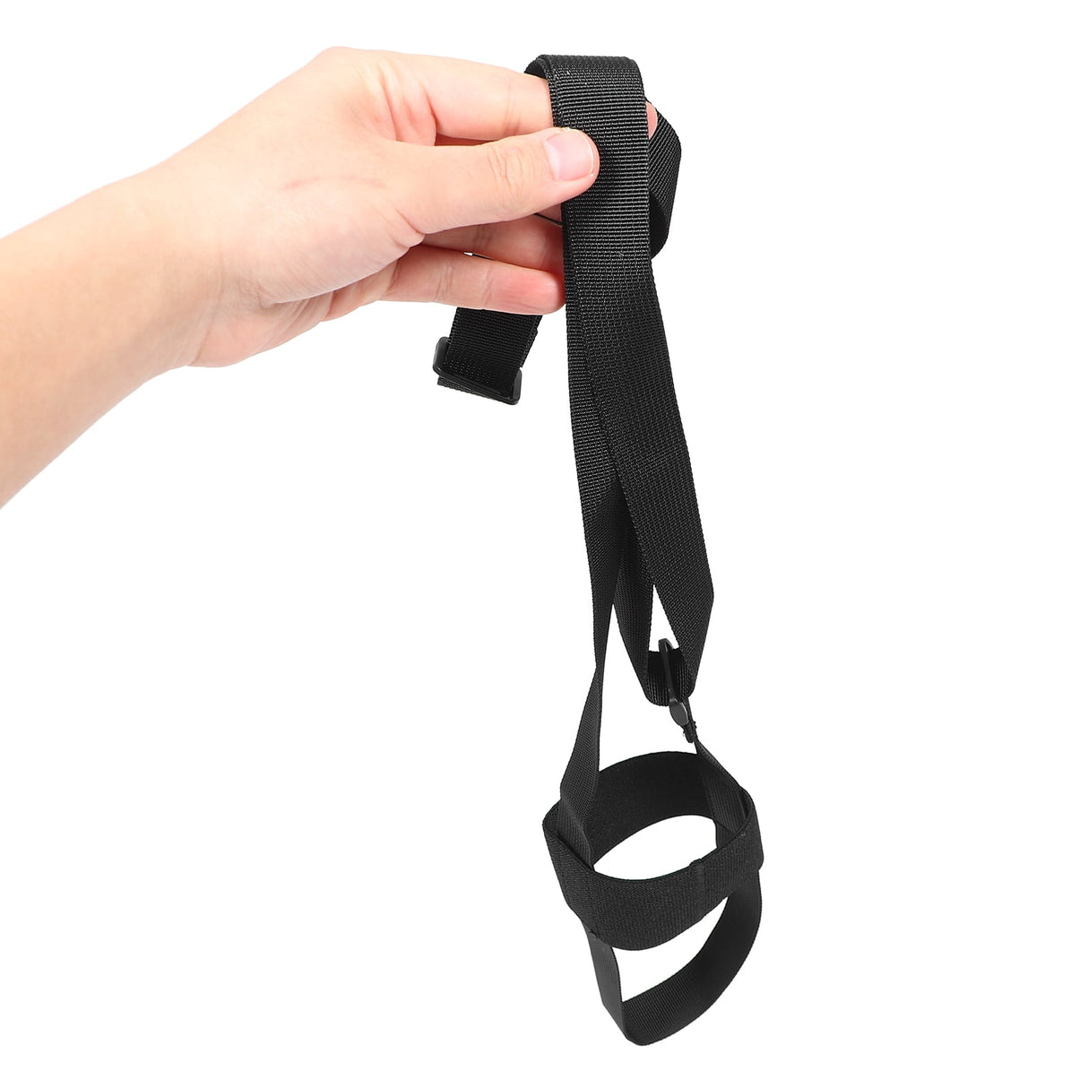 1Set Adjustable Strap for Water Bottle in Black Polyester Ideal for Outdoor Activities 27.51X4.13X0.39in