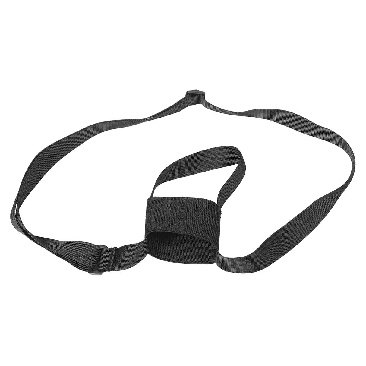 1Set Adjustable Strap for Water Bottle in Black Polyester Ideal for Outdoor Activities 27.51X4.13X0.39in