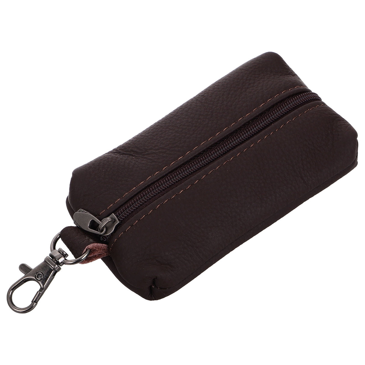 1Pcs Keychain Card Holder Key Case Wallet with Wristlet and Coin Organizer for Men and Women