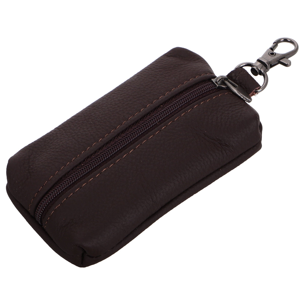 1Pcs Keychain Card Holder Key Case Wallet with Wristlet and Coin Organizer for Men and Women