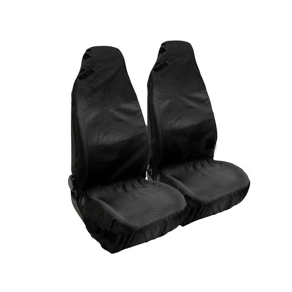 2Pcs Breathable Car Seat Cover in Black for SUV Seat Covers and Truck Seat Protector