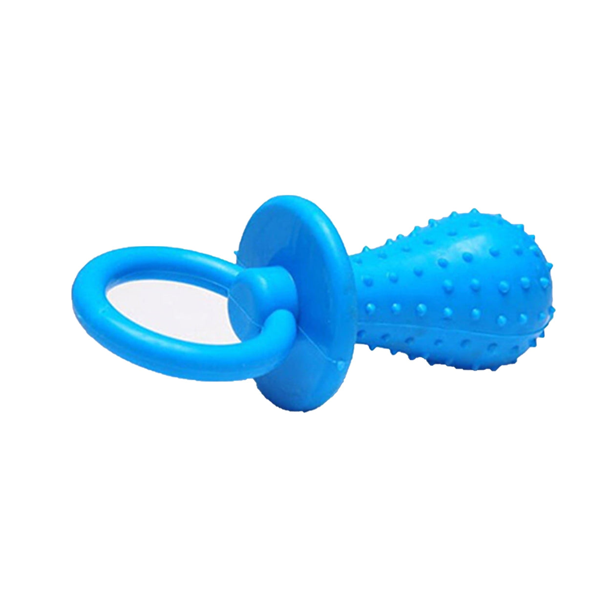 Molar Clean Teeth Rubber Toy, Clean Teeth Rubber Pacifier Chew Toy, Bell Chewing Playing Training Toys, for Pet Puppy Dog Cat (Color Random)