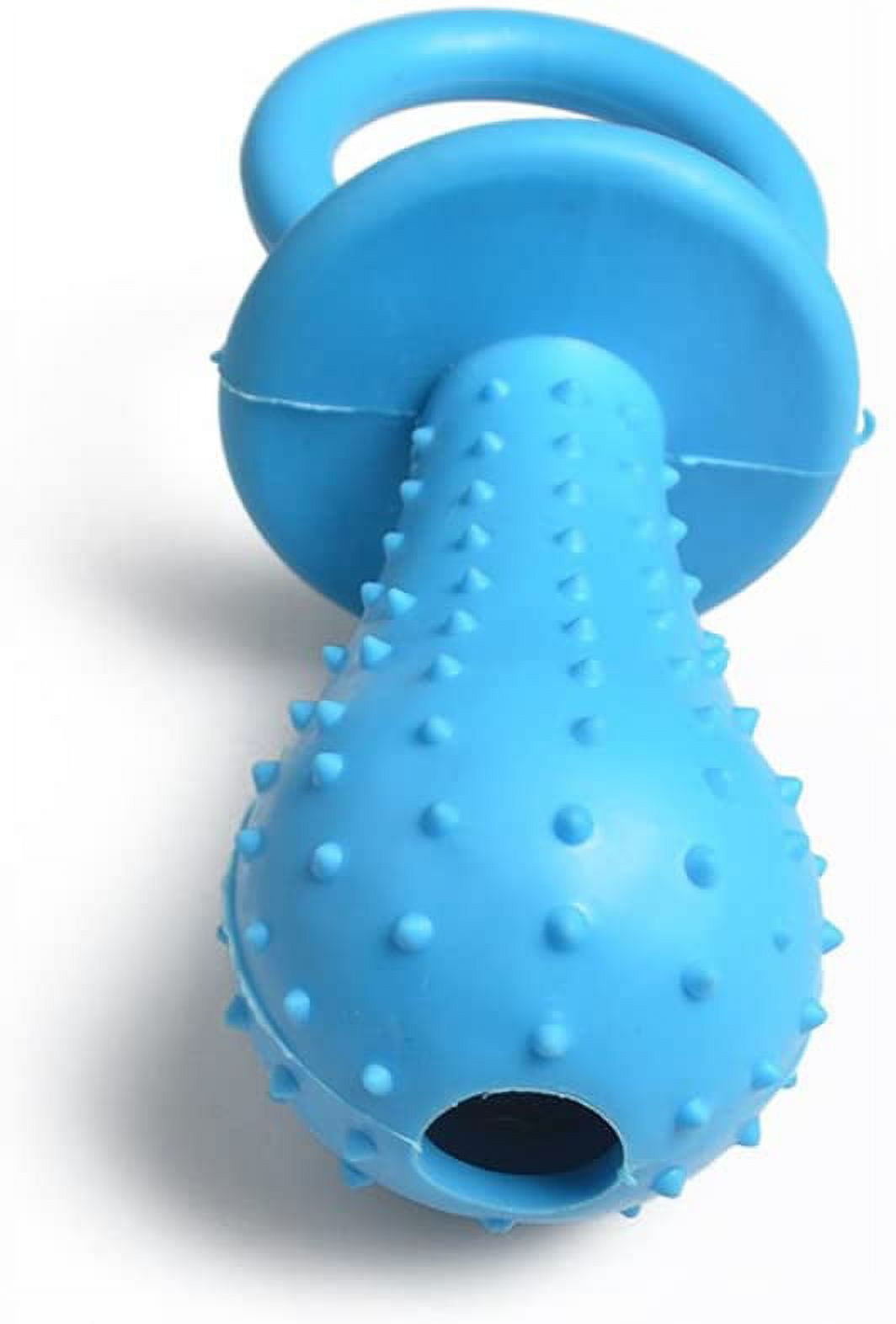 Molar Clean Teeth Rubber Toy, Clean Teeth Rubber Pacifier Chew Toy, Bell Chewing Playing Training Toys, for Pet Puppy Dog Cat (Color Random)
