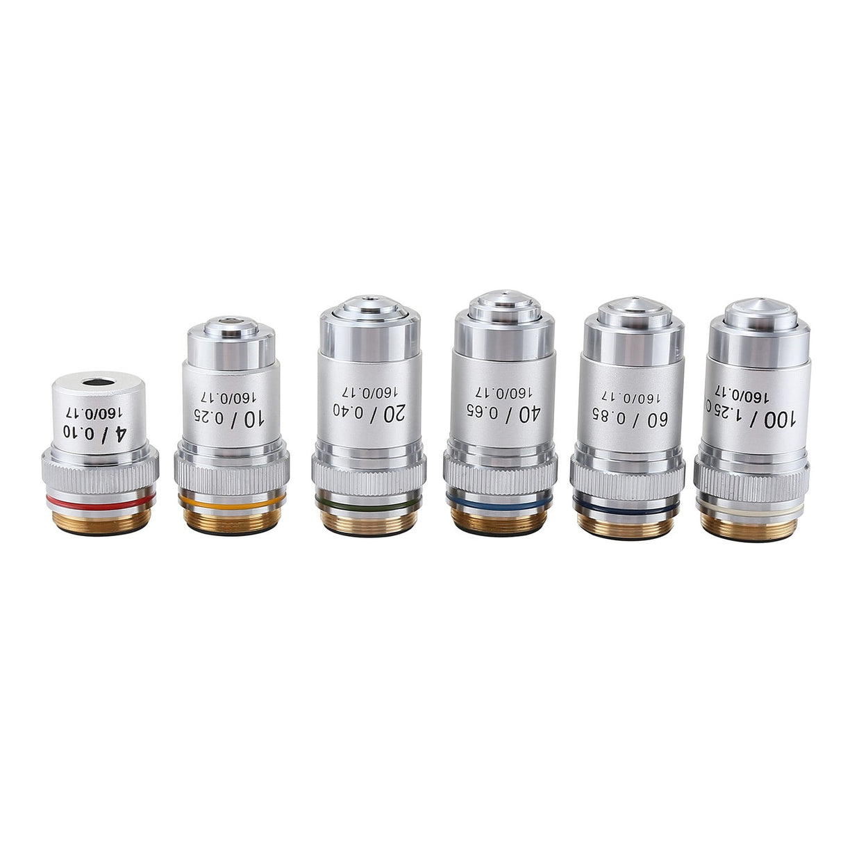 4X 10X 20X 40X 60X 100X 195 Achromatic Microscope Objective 40X