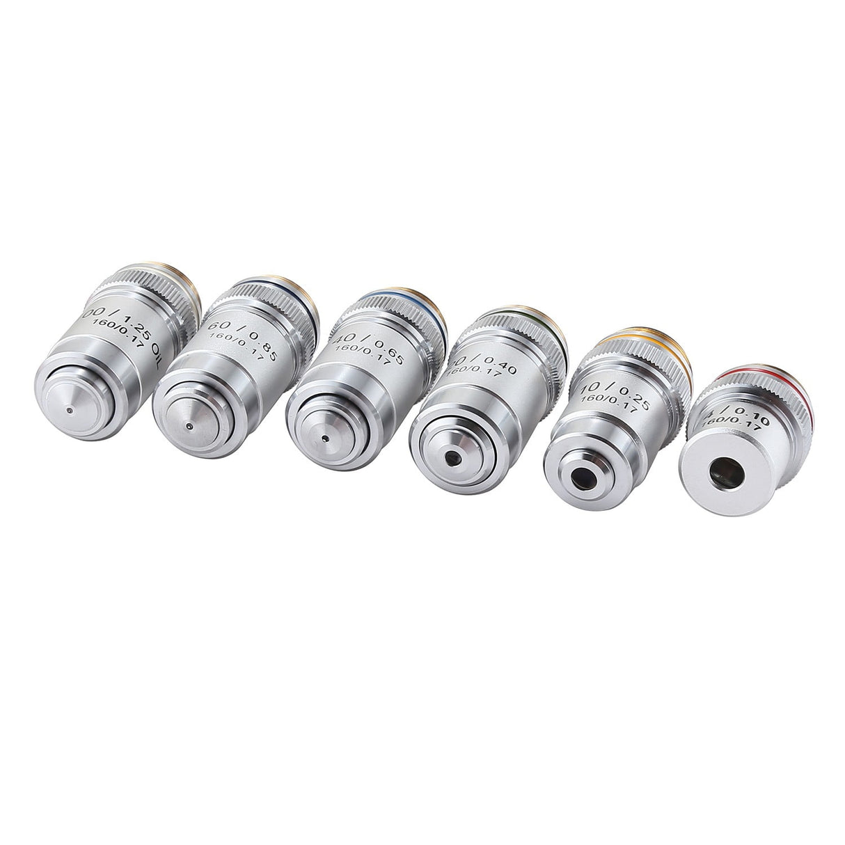 4X 10X 20X 40X 60X 100X 195 Achromatic Microscope Objective 40X
