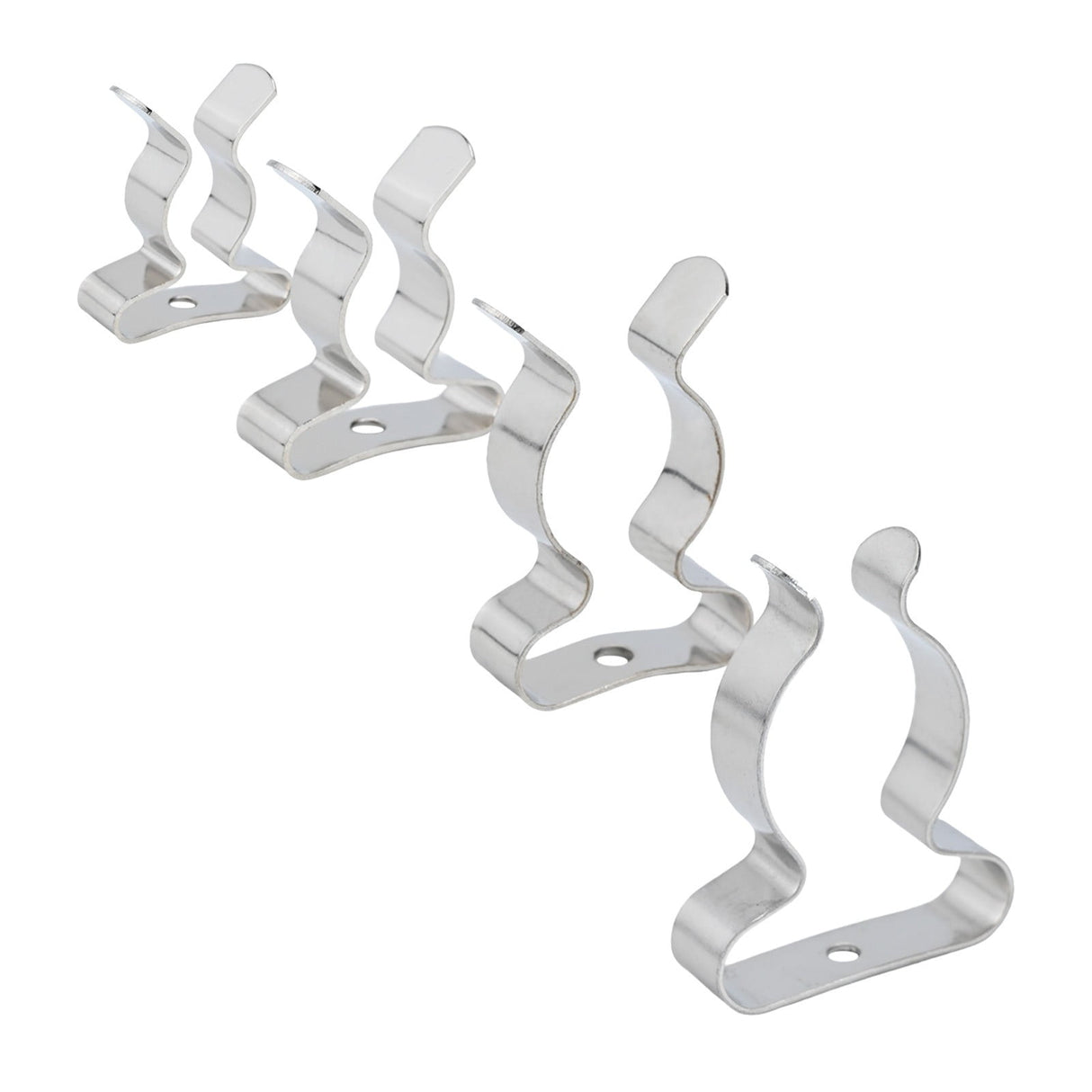 48 X Assorted Tool Spring Terry Clips Heavy Duty Storage Or Shed Garage