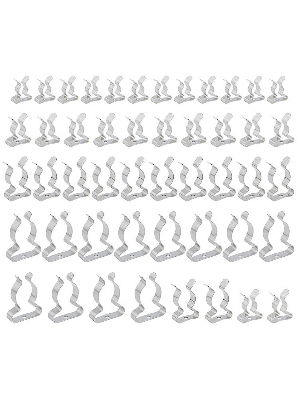 48 X Assorted Tool Spring Terry Clips Heavy Duty Storage Or Shed Garage