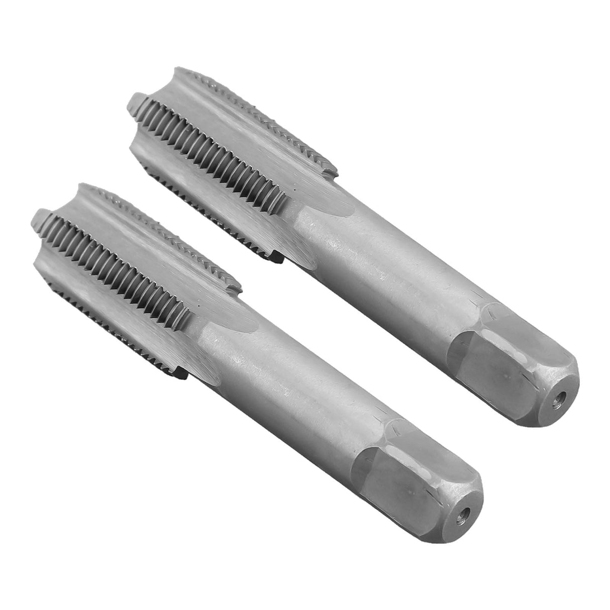 2Pcs M18-X1.5 Tap Rh Threading Tool M18- X 1.5Mm Metric Thread Tap Right Hand M18- X 1.5 Tool Set Drill Tools Smile Home