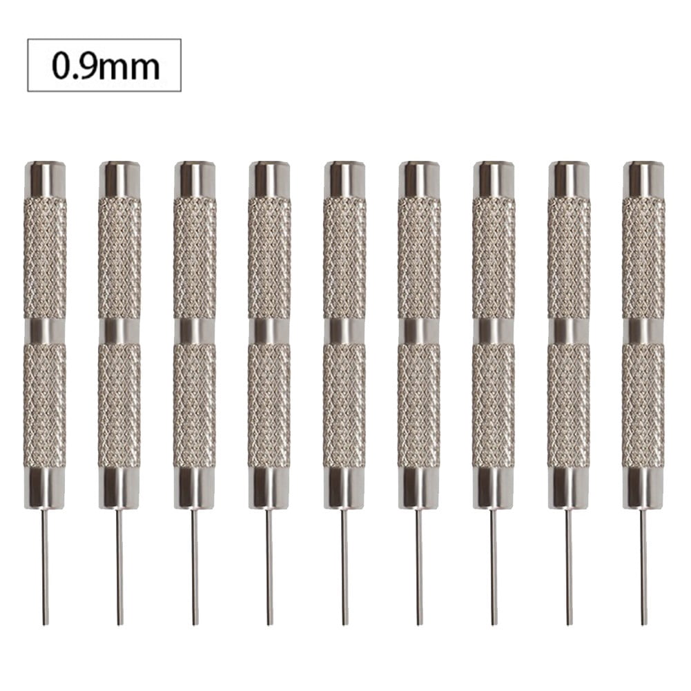 Watch Strap Pin Pin Punch Link Punch Pin Stick- Watch Repair Tool 0.7-1.0Mm 10Pcs Bar Hammer Punch Thimble Durables 0.9Mm Smile Home 0.9 mm